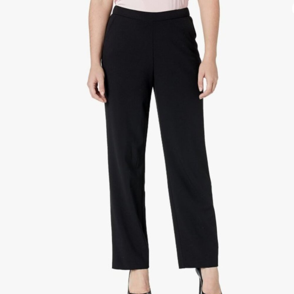Briggs Pull On Dress Pants - Size 18 Tall - Black - NWT